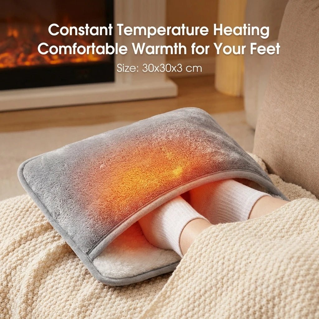 Chauffe - pieds électrique USB | Coussin chauffant doux et lavable - CoconTech