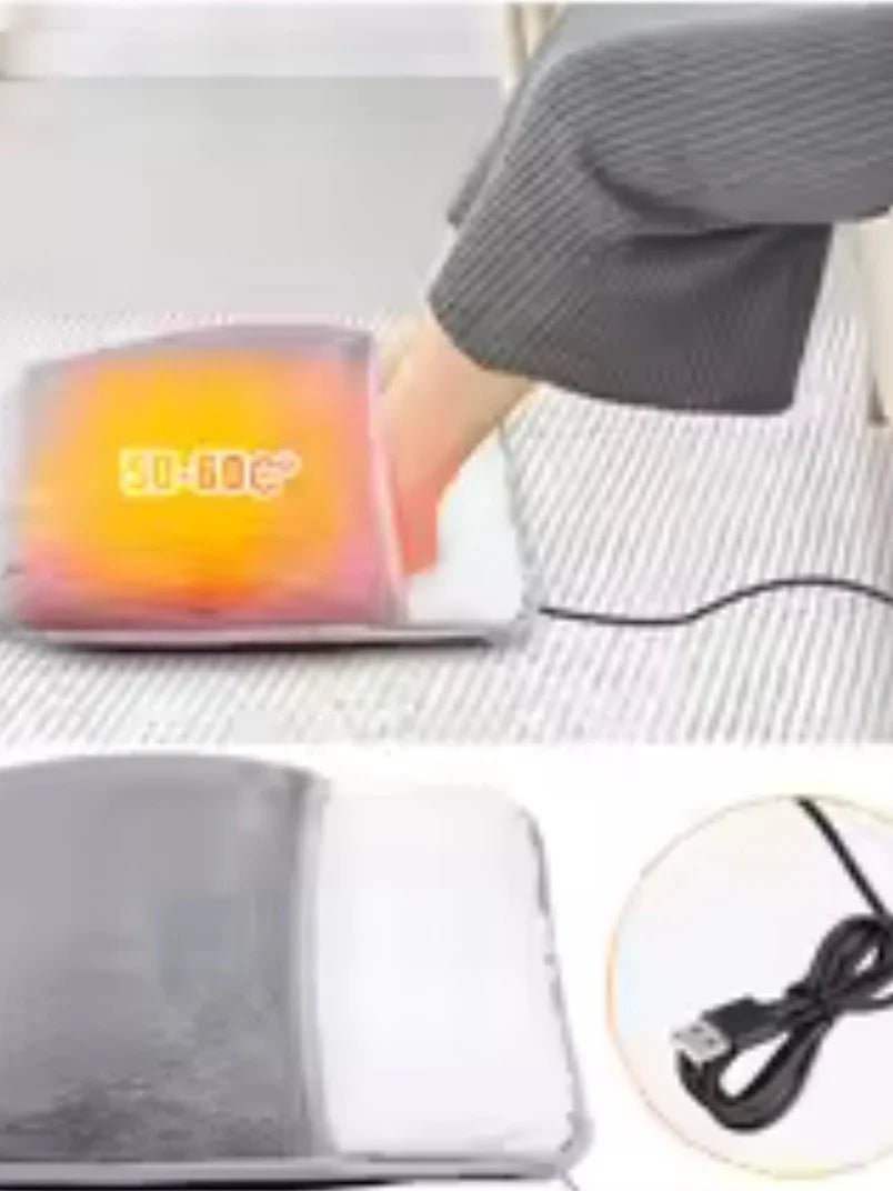 Chauffe - pieds électrique USB | Coussin chauffant doux et lavable - CoconTech