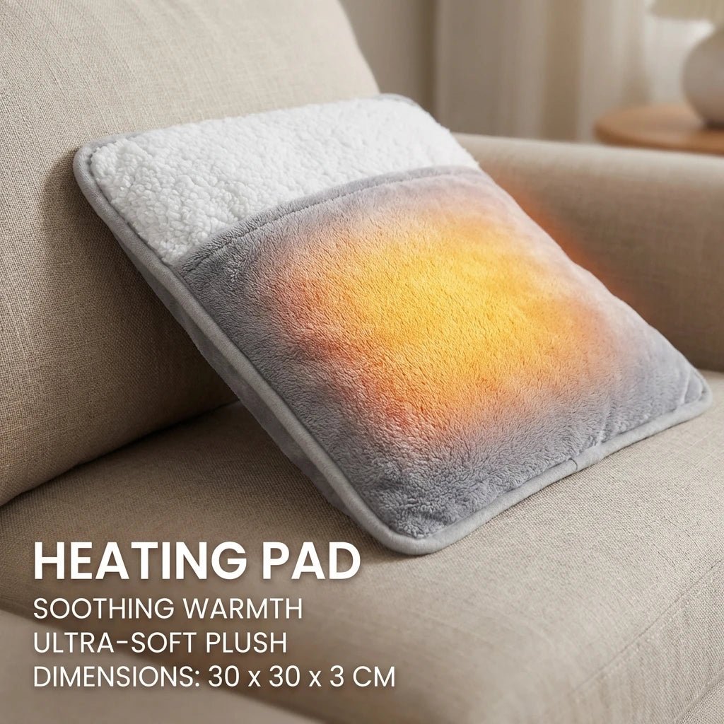 Chauffe - pieds électrique USB | Coussin chauffant doux et lavable - CoconTech