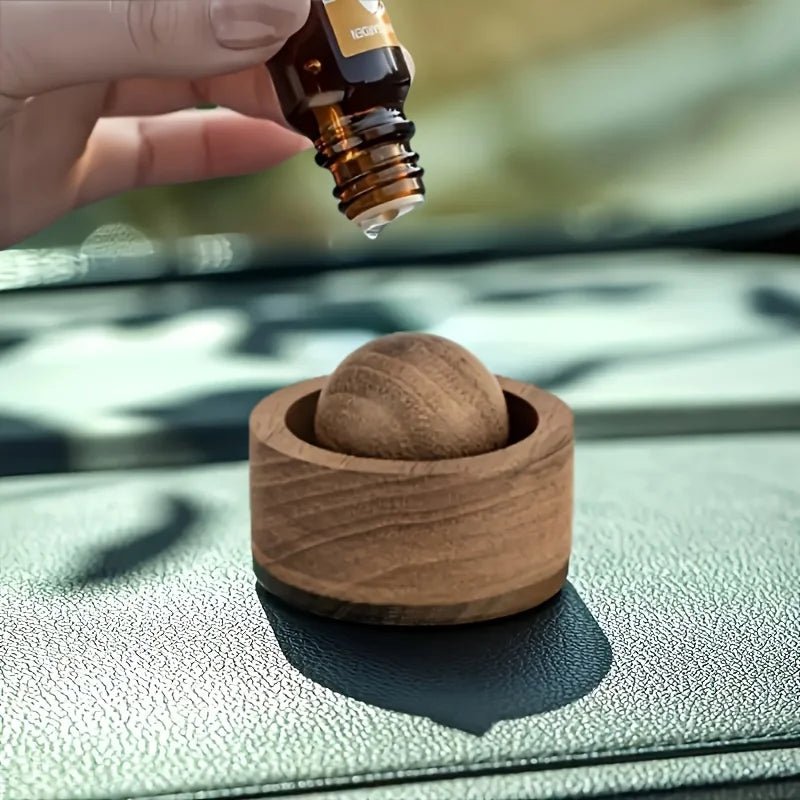 Diffuseur d’huiles essentielles en bois pour voiture et maison - CoconTech