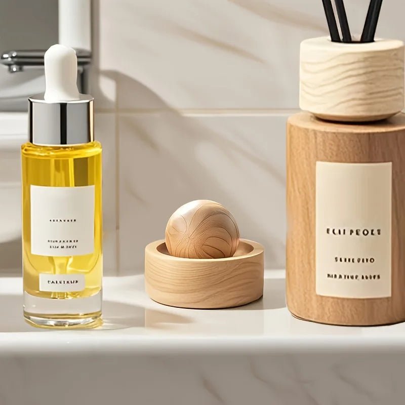 Diffuseur d’huiles essentielles en bois pour voiture et maison - CoconTech