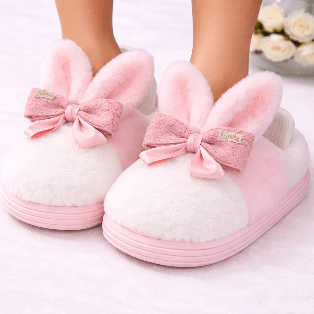 Pantoufle Lapin Fourrure CoconTech - CoconTech