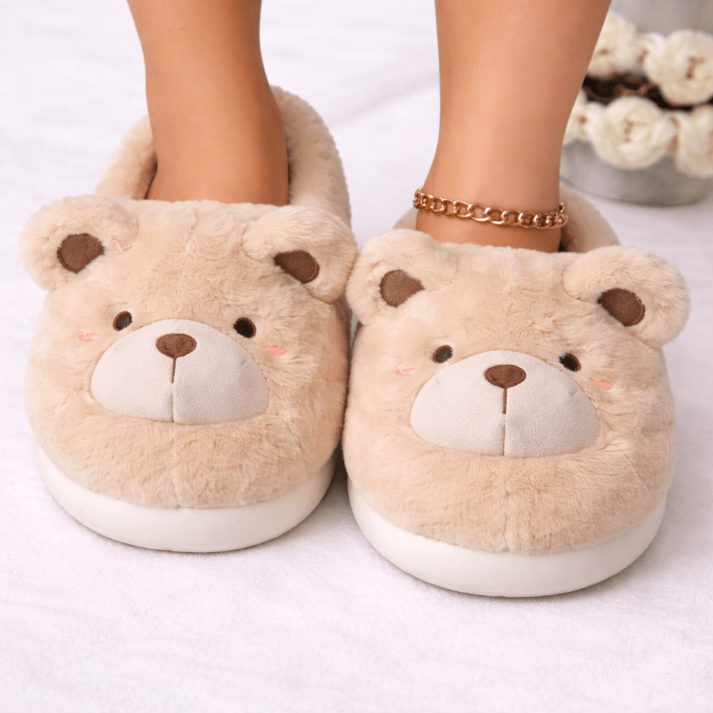 Pantoufle Ours Mignon CoconTech - CoconTech