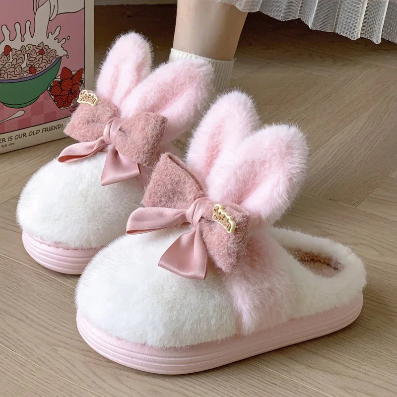 Pantoufles Lapin Fausse Fourrure CoconTech - CoconTech