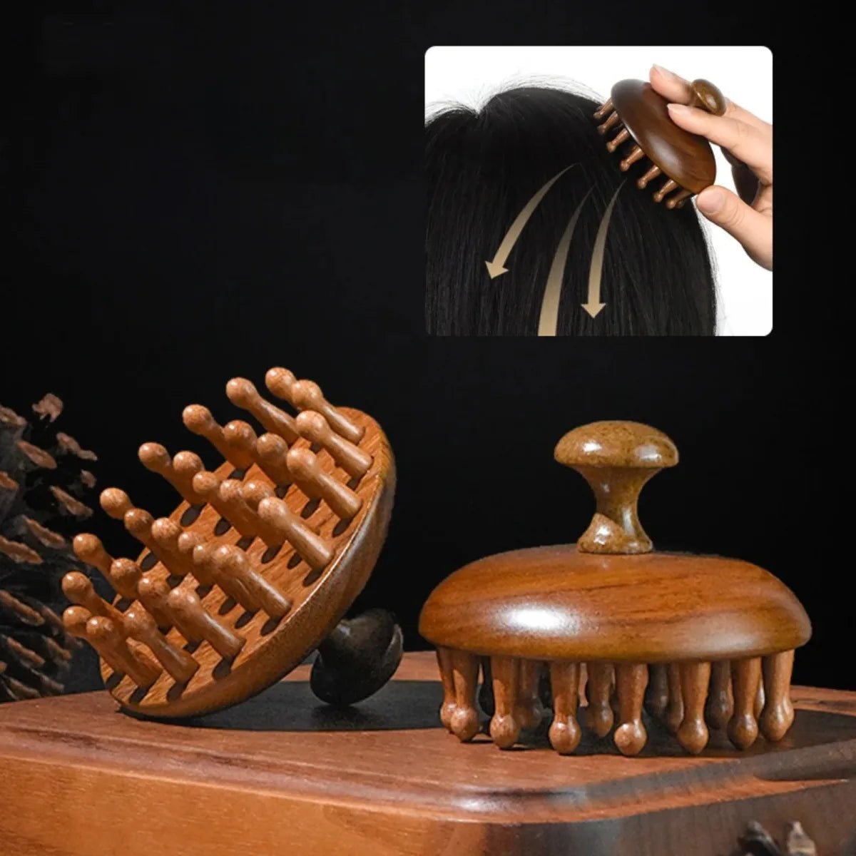 Peigne de massage du cuir chevelu CoconTech - CoconTech