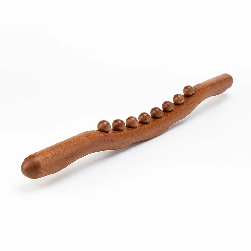 Rouleau de massage en bois de hêtre CoconTech - CoconTech